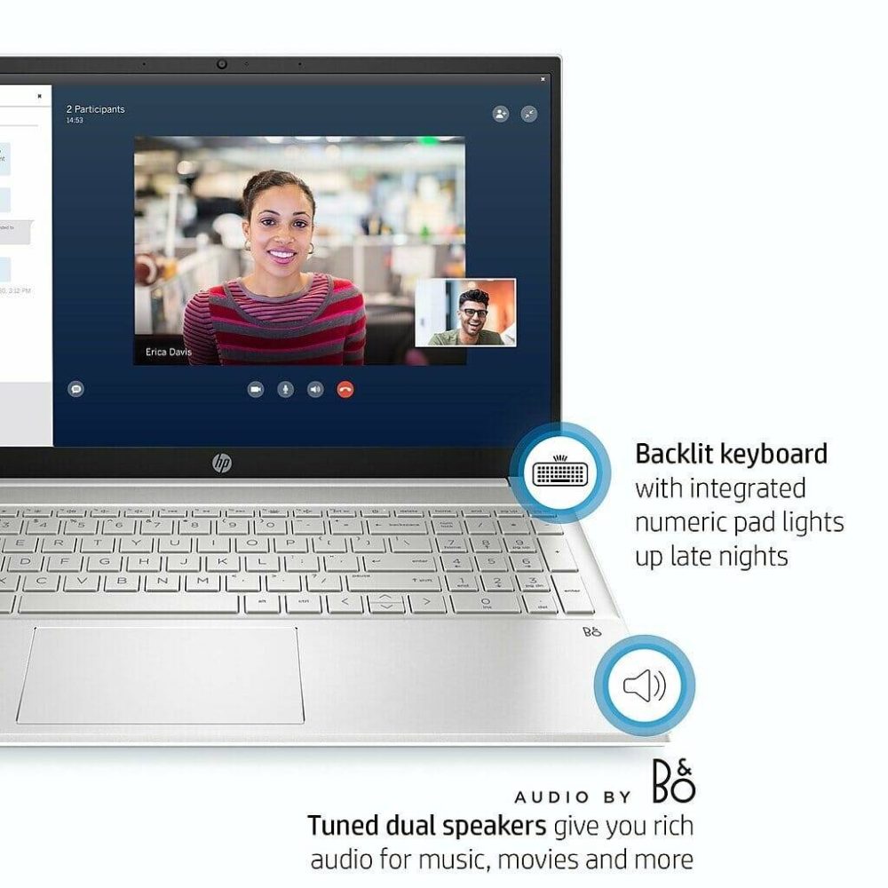 HP PAVILION 15-EG0167 15.6" I7-1165G7 12GB DDR4 512GB 4Z507UA#ABA - Imagen 3