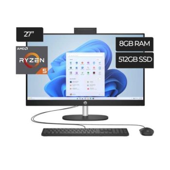 HP 24-CR0025M RYZEN 5 7520U 8GB 512GB 27" 837N9AA#ABA