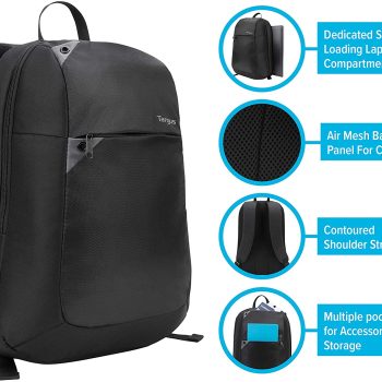 Backpack Mochila modelo Ultralight para Laptop Negro15.6 TSB515US