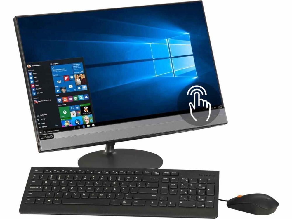 Lenovo 520-22ICB All-in-One i3-8100T 4GB 1TB DVD-RW 21 Pulgadas F0DT001TUS