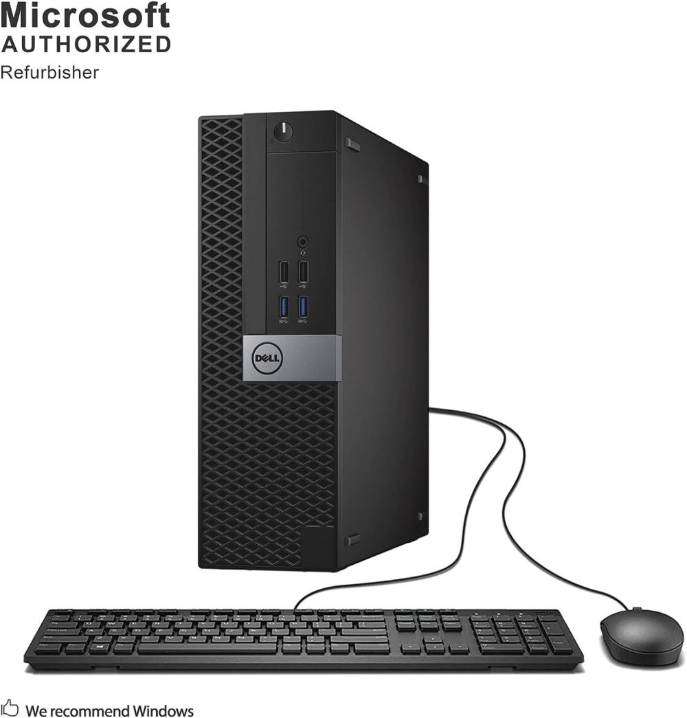 Dell Optiplex 5040-SFF I7-6700 16GB 480GB SSD I7-8-480