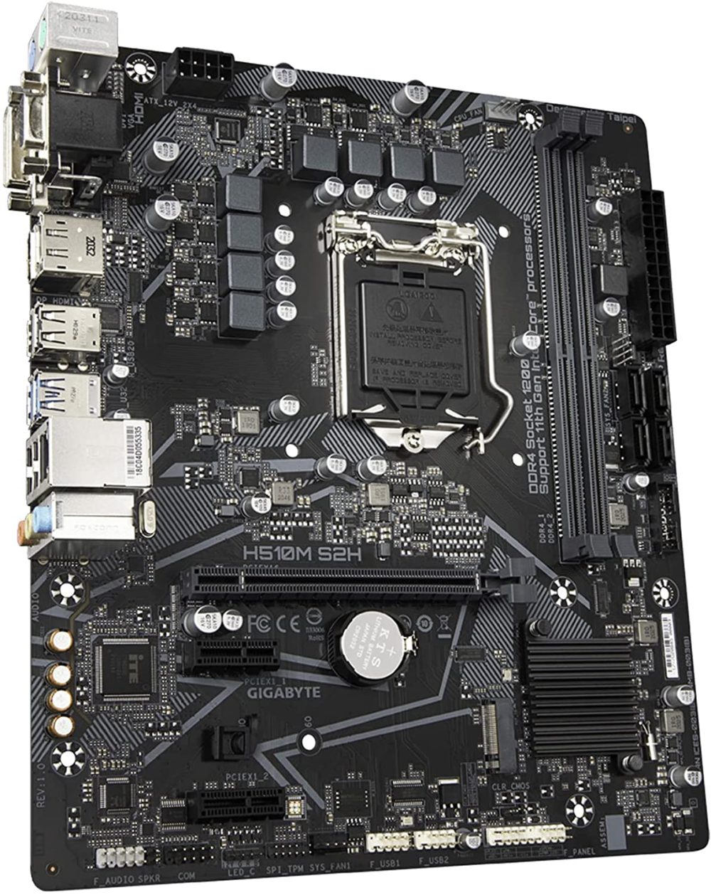 GIGABYTE H510M S2H LGA 1200 Intel H510 Motherboard H510M S2H - Imagen 2