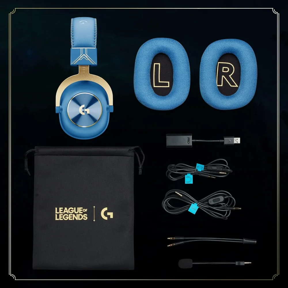 Logitech G Audifonos PRO X Gaming 981-001105 - Imagen 2