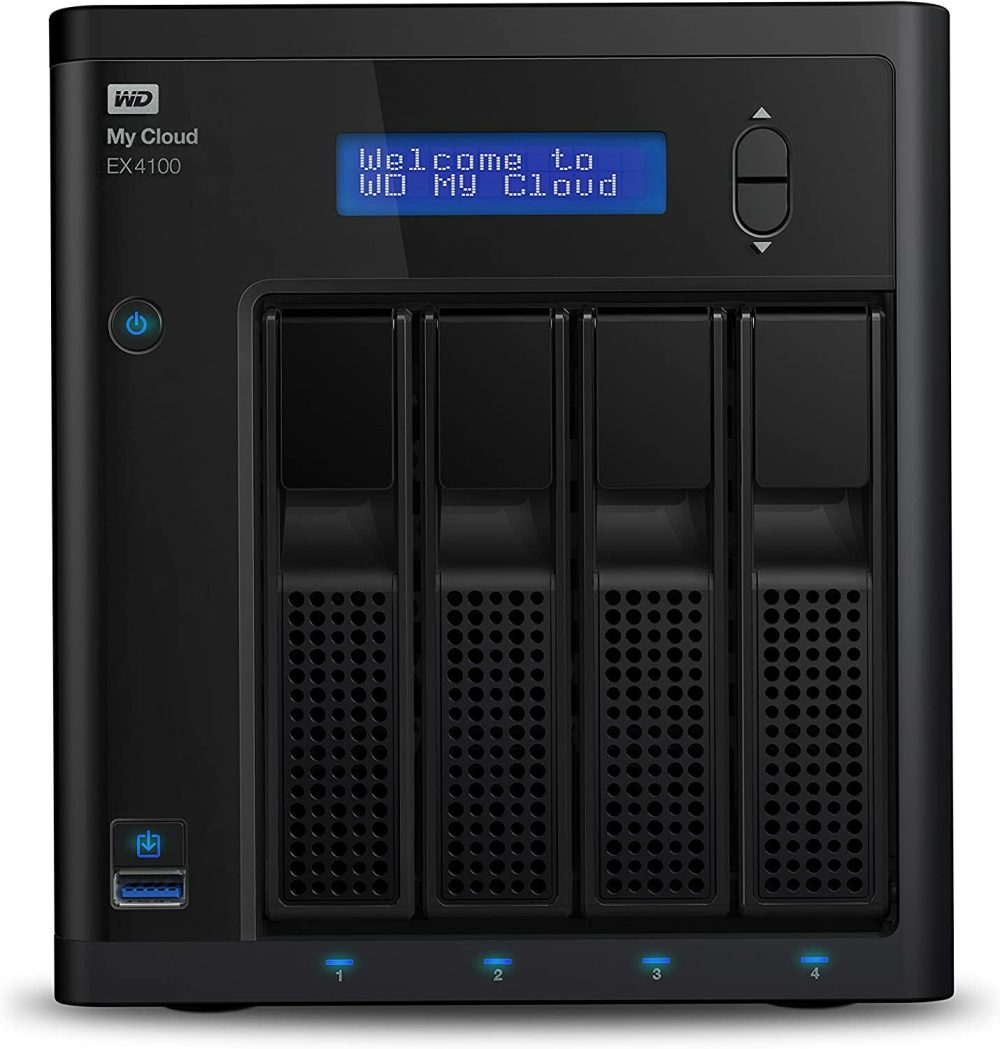 WD 8TB serie My Cloud EX4100 Expert  WDBWZE0080KBK-NESN