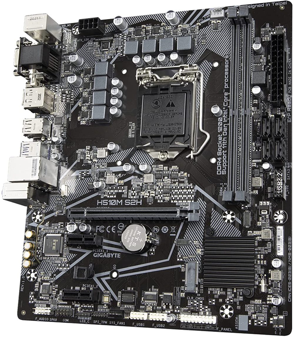 GIGABYTE H510M S2H LGA 1200 Intel H510 Motherboard H510M S2H - Imagen 3