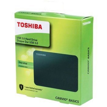 Disco Duro Toshiba Canvio Basics 4TB USB Negro HDTB440XK3CA