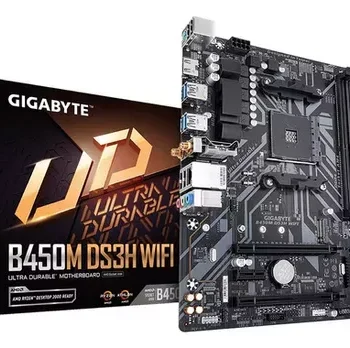 GIGABYTE B450M DS3H V2 SOCKET AM4 B450M DS3H WIF