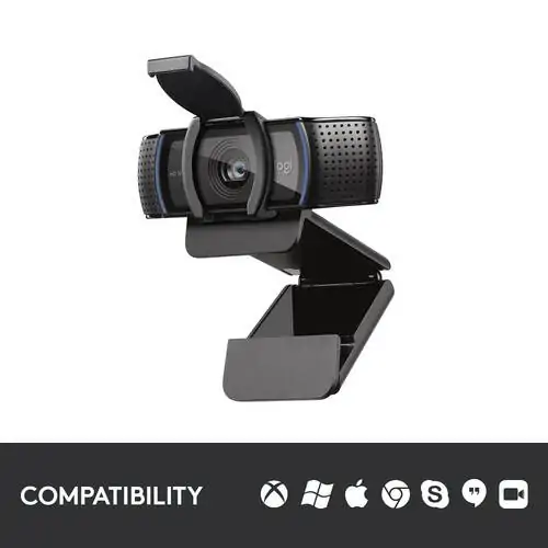 ¡Oferta! Logitech C920s HD Pro Webcam 960-001257 - Imagen 4