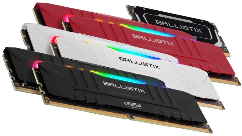 CRUCIAL BALLISTIX MEMORIA GAMMER 8GB DDR4-2666 BLANCA BL8G26C16U4W