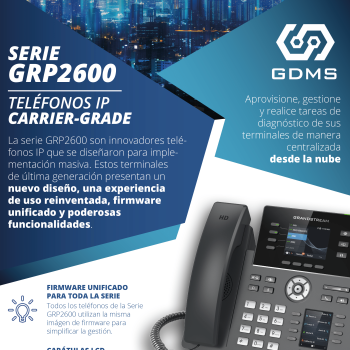 ¡Oferta! Grandstream GRP2613Teléfono IP IPV4/IPV6 GRP2613
