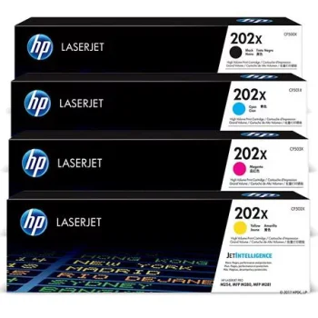 ¡Oferta! HP 202X Tóner Cian  Alto Rendimiento CF501X