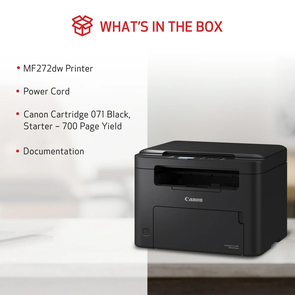 ¡Oferta! Canon imageCLASS MF272dw monocromática  5621C013 - Imagen 5