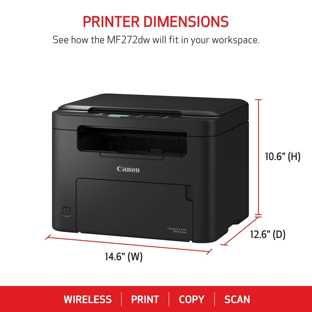 ¡Oferta! Canon imageCLASS MF272dw monocromática  5621C013 - Imagen 2
