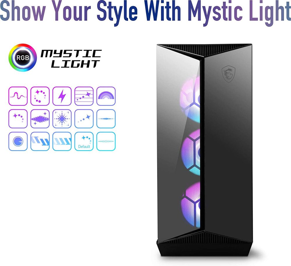 ¡Oferta! MSI GAMING CASE MID ATX ARGB FAN GUNGIR-110R - Imagen 3