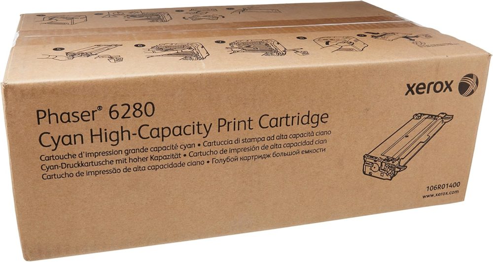 ¡Oferta! XEROX TONER CYAN PHASER 6280 106R1400