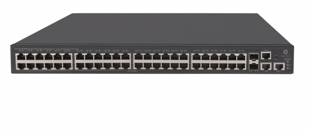 HPE 5130-48G-PoE+-2SFP+-2XGT (370W) EI Switch JG941A