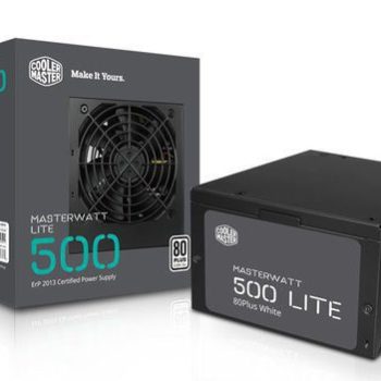 COOLERMASTER Fuente de Poder Masterwatt Lite 500 MPX-5001-ACAAW-US