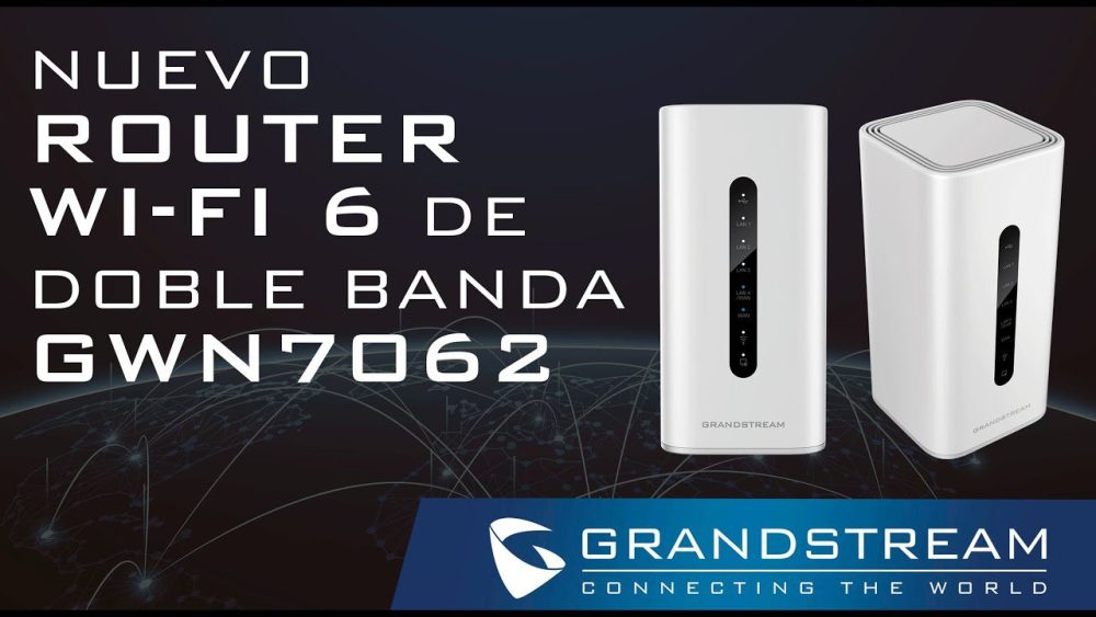 Grandstream GWN7062 Router Wi-Fi 6 de doble banda GWN7062
