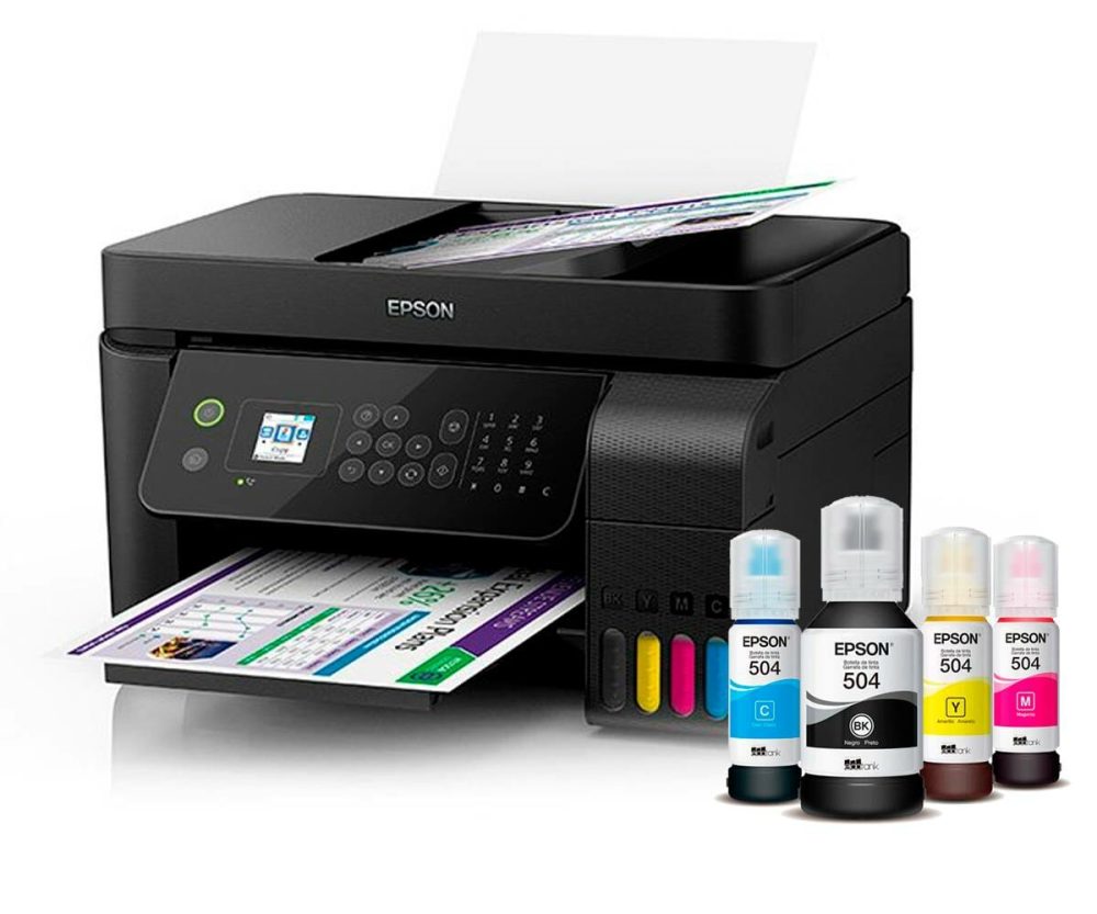 ¡Oferta! Epson EcoTank L5590 Multifuncional Red Wifi ADF C11CK57301