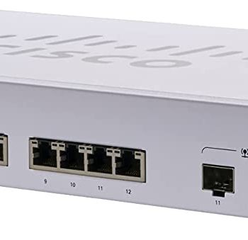 Cisco Systems Managed 12-Port 10GE 2x10G SFP+ CBS350-12XT-NA
