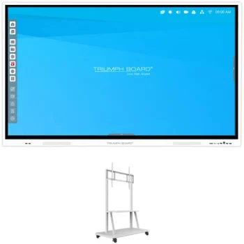 TRIUMPH BOARD 86" Class 4K UHD Interactive Flat-Panel TR86IFPLBK