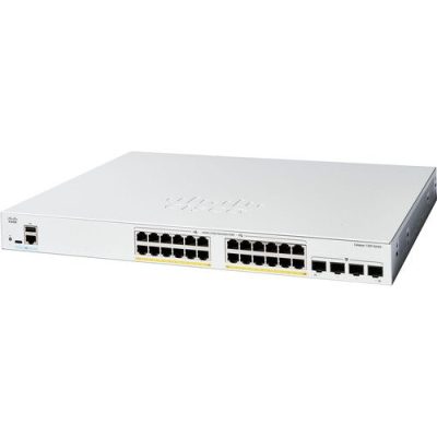 Cisco Catalyst C1300-24FP-4G 24-Port Gigabit PoE+C1300-24FP-4G Cisco Catalyst C1300-24FP-4G 24-Port Gigabit PoE+C1300-24FP-4G