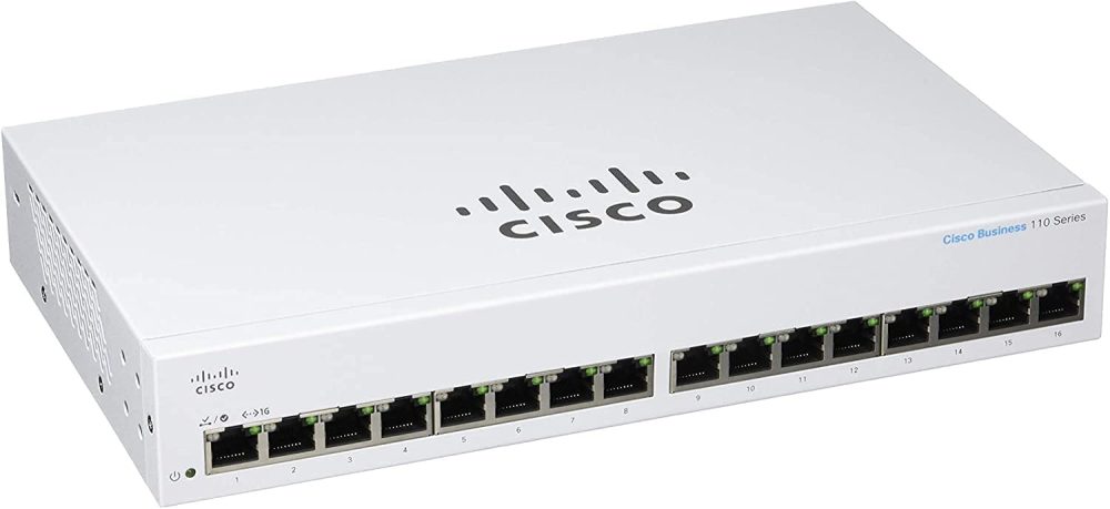 Cisco Business no administrado 16 puertos CBS110-16T-NA