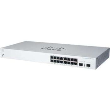 Cisco Systems  Smart 16-Port GE PoE 2x1G SFP CBS220-16P-2G-NA