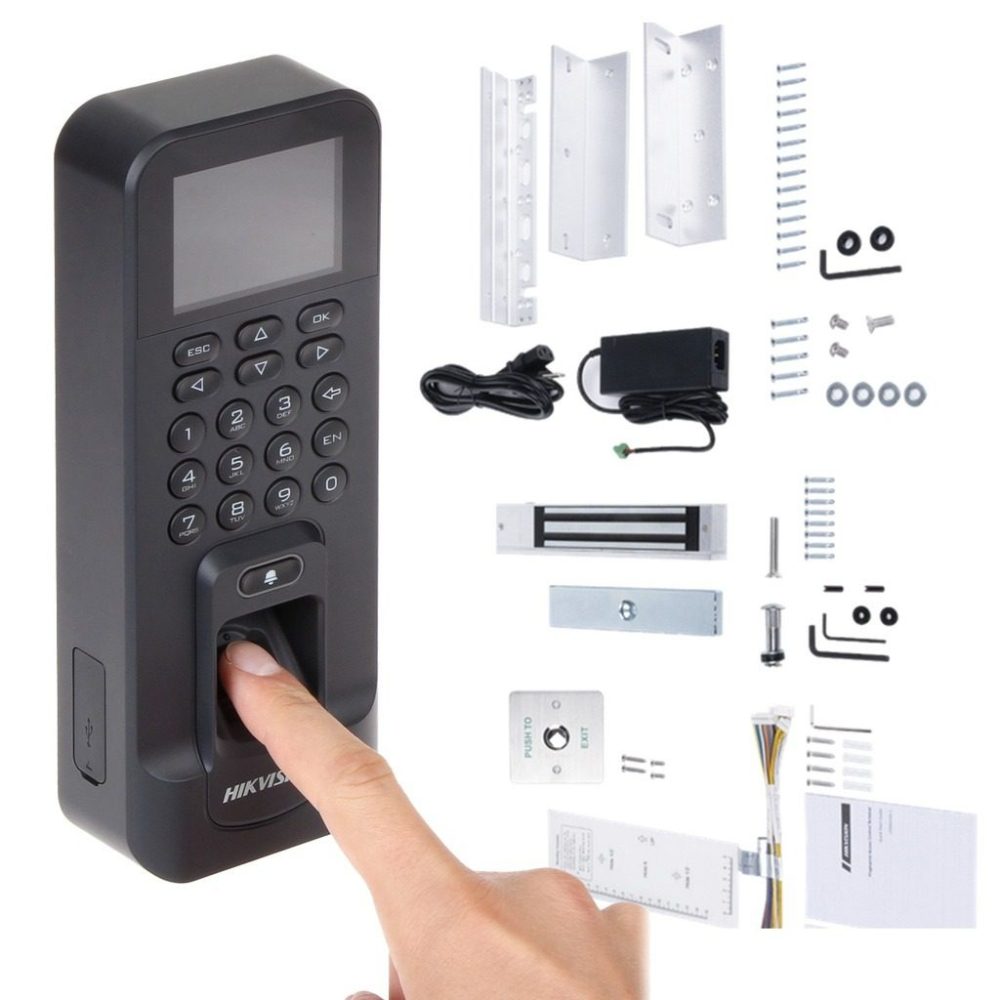 Hikvision CONTROL ACCESO HUELLA DACTILAR + TARJETA DS-KAS261 - Imagen 2