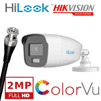Hikvision CAMARA TIPO BULLET PLASTICA TURBO HD 2MP THC-B229-MS 2.8MM