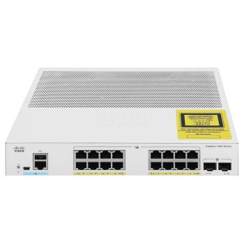 ¡Oferta! Cisco Catalyst C1000 16-Port Gigabit PoE C1000-16P-2G-L