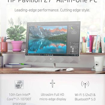 HP PAVILION 27-CA2000  I7 13700T 1.4GHZ 16GB DDR4 1TB SSD 27FHD 6L7D9AV#CTO04