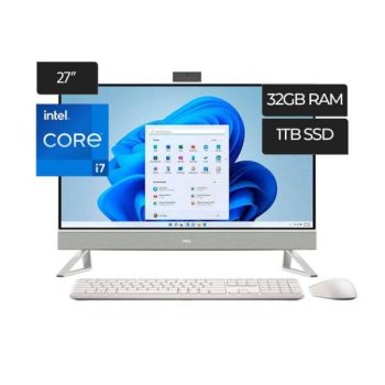 ¡Oferta! DELL ALL IN ONE I7-1355U 32GB 1TB 27FHD I7720-7173WHT-PUS