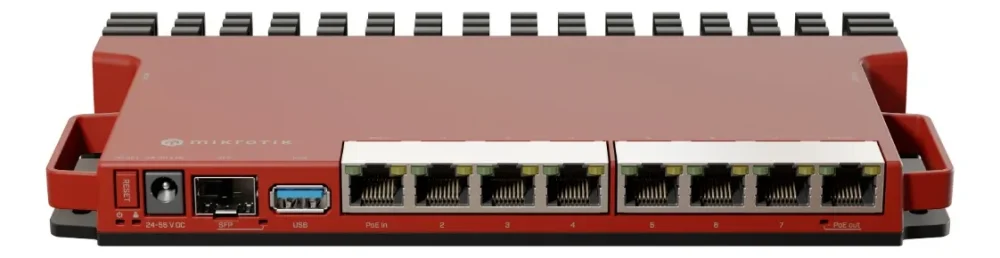 MikroTik Router Gigabit Fibra Optica L009UiGS-RM