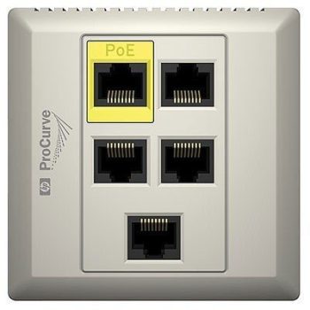 HP Dispositivo de Acceso MSM317 5x RJ-45 J9423A